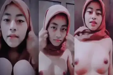 Bokep Jilbab Adik Kirim Video Memek Basah ke Pacar