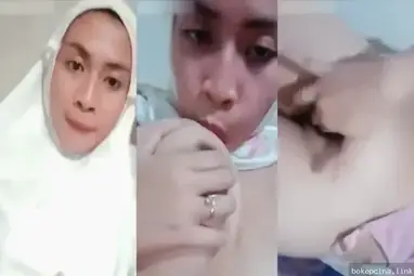 Ukhti Binal Mukena Terbuka Memek Basah Ngangkang